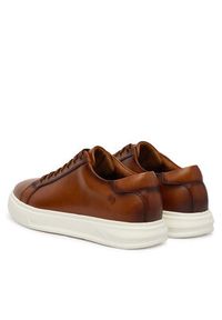Clarks Sneakersy Goswell Tie 26186561 Brązowy. Kolor: brązowy. Materiał: skóra #4