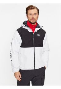 Helly Hansen Kurtka przeciwdeszczowa Ervik Ins 53983 Szary Regular Fit. Kolor: szary. Materiał: syntetyk #1