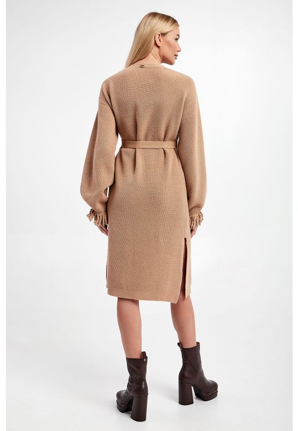 Twinset Milano - Kardigan damski z wełną TWINSET. Materiał: wełna
