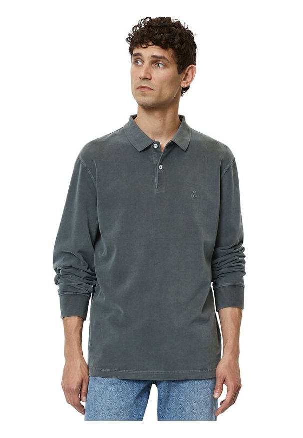 Marc O'Polo Polo 328 2236 55004 Szary Regular Fit. Typ kołnierza: polo. Kolor: szary. Materiał: bawełna