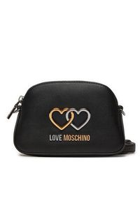 Love Moschino - LOVE MOSCHINO Torebka JC4077PP1LL1000A Czarny. Kolor: czarny. Materiał: skórzane #6