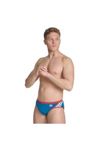 Kąpielówki męskie slipy kąpielowe treningowe na basen Arena Icons Brief. Kolor: czerwony, niebieski, wielokolorowy, biały #1