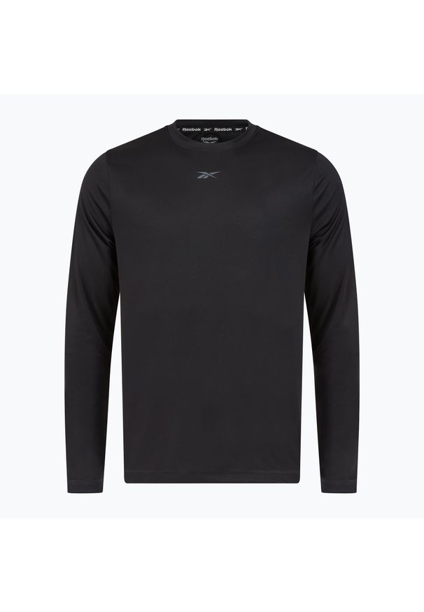 Reebok Fitness - Longsleeve męski Reebok Id Train Tech Tee. Kolor: czarny. Długość rękawa: długi rękaw. Sport: fitness