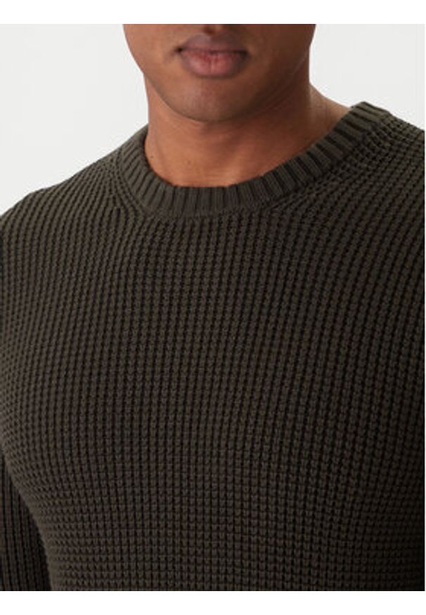 JOOP! Jeans Sweter Harono 30047662 Zielony Modern Fit. Kolor: zielony. Materiał: bawełna