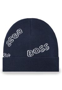 BOSS - Boss Zestaw Czapka i Skarpety J98386 Granatowy. Kolor: niebieski. Materiał: materiał, bawełna #3