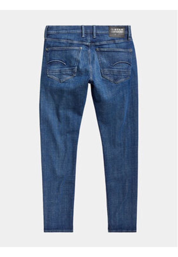 G-Star RAW - G-Star Raw Jeansy Revend D20071-D441 Niebieski Skinny Fit. Kolor: niebieski