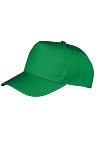 RESULT HEADWEAR - Czapka Z Daszkiem Boston Dla Dzieci. Kolor: zielony