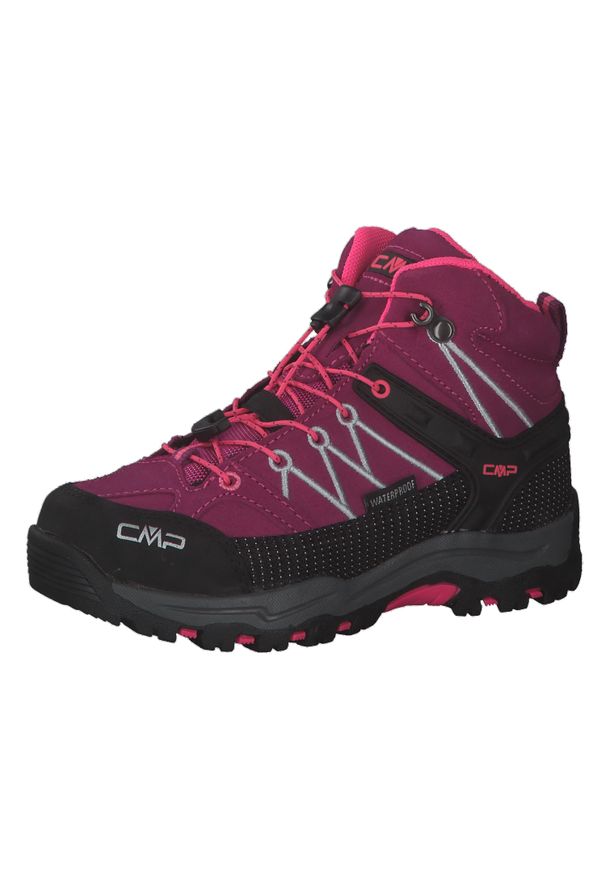 Buty trekkingowe dziecięce CMP Rigel Mid. Kolor: różowy. Sport: turystyka piesza