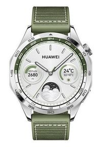 HUAWEI - Smartwatch Huawei Watch GT 4 46mm Zielony. Rodzaj zegarka: smartwatch. Kolor: zielony. Styl: sportowy, klasyczny