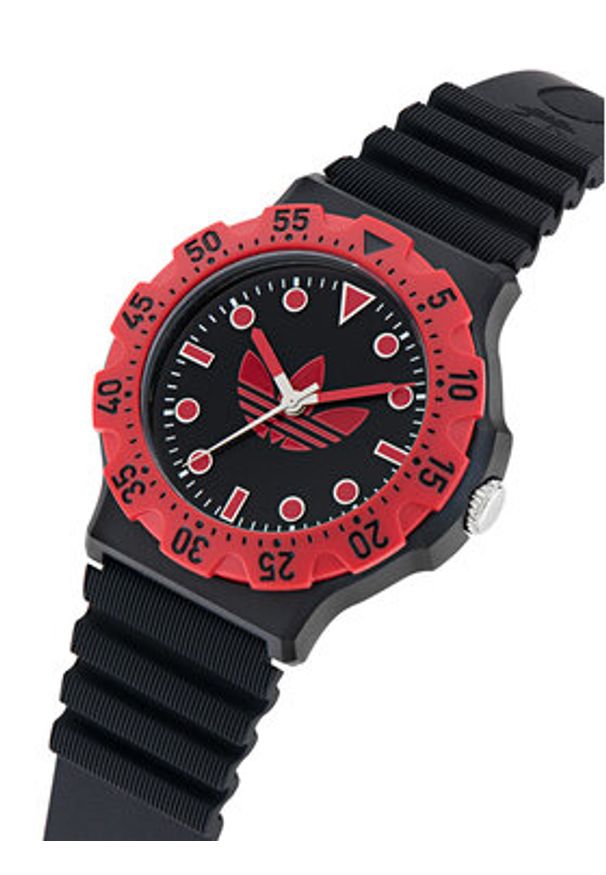 Adidas - adidas Zegarek AO Style Discoverer Two AOSY25514 Czarny. Kolor: czarny