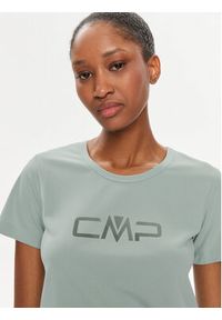 CMP Koszulka techniczna 39T5676P Zielony Regular Fit. Kolor: zielony. Materiał: syntetyk
