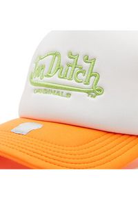 Von Dutch Czapka z daszkiem Trucker Atlanta 7030140 Pomarańczowy. Kolor: pomarańczowy. Materiał: materiał #3