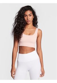 DKNY Sport Biustonosz top DP2T8708 Różowy. Kolor: różowy. Materiał: syntetyk