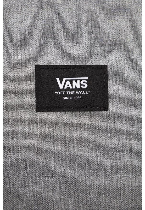 Vans - Plecak. Kolor: szary