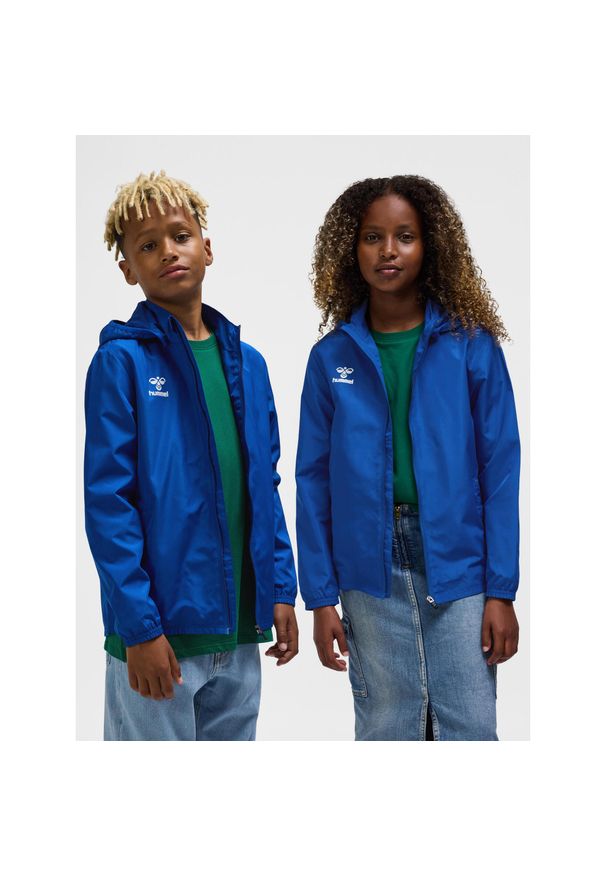 Niezbędna bluza dresowa dla dzieci Hummel Aw. Kolor: niebieski. Materiał: dresówka