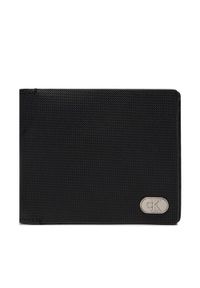 Calvin Klein Duży Portfel Męski Textured Bifold K50K511474 Czarny. Kolor: czarny. Materiał: skóra #1