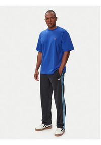 Adidas - adidas T-Shirt Trefoil Essentials HZ1002 Niebieski Loose Fit. Kolor: niebieski. Materiał: bawełna #2