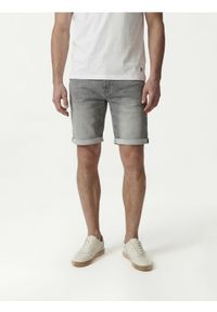 Reserved - Jeansowe szorty slim - jasnoszary. Kolor: szary. Materiał: jeans #1