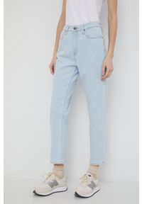 Lee jeansy CAROL LIGHT LENNOX damskie high waist. Stan: podwyższony. Kolor: niebieski