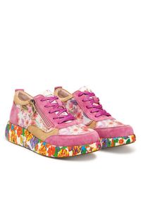 Laura Vita Sneakersy Nikito 62 Różowy. Kolor: różowy. Materiał: skóra #2