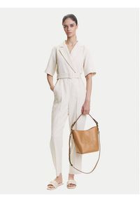 Lauren Ralph Lauren - LAUREN RALPH LAUREN Torebka Medium Witley Leather Bucket Bag 431950855008 Brązowy. Kolor: brązowy. Materiał: skórzane #6