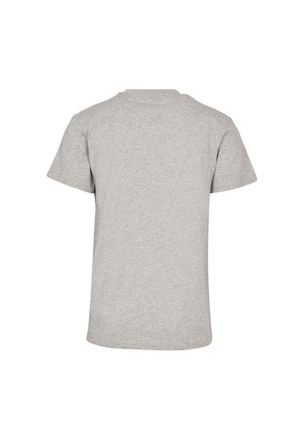 BUILD YOUR BRAND - Koszulka Unisex Dla Dorosłych Z Bawełny Czesanej Premium Heather. Kolor: szary. Materiał: bawełna