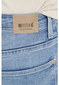 Mustang jeansy June 7/8 damskie medium waist. Kolor: niebieski #2