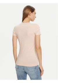 Guess T-Shirt W5RI11 J1314 Różowy Regular Fit. Kolor: różowy. Materiał: bawełna #3