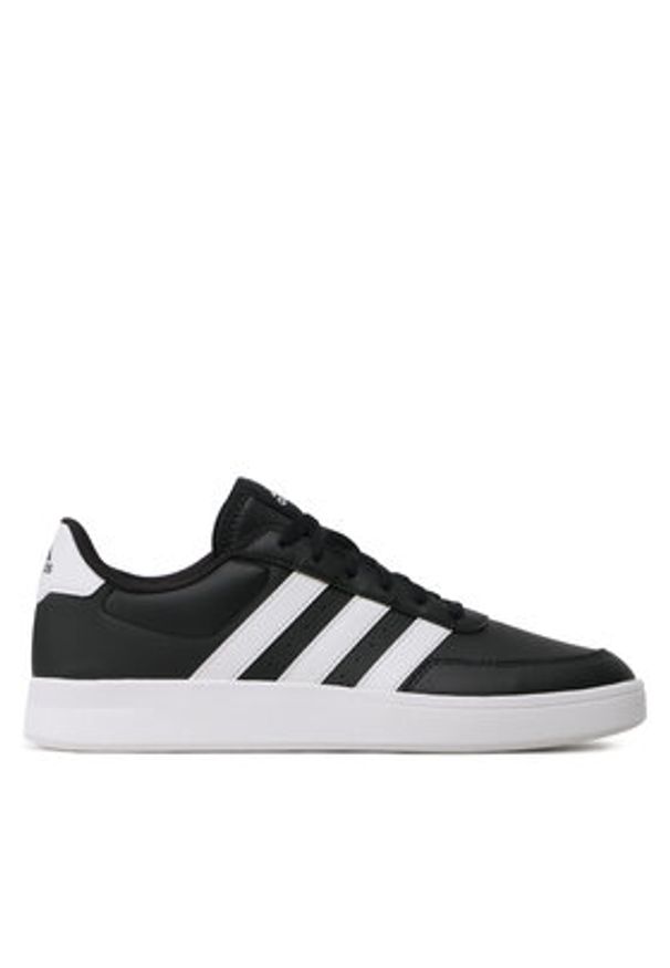 Adidas - adidas Sneakersy Breaknet 2.0 HP9425 Czarny. Kolor: czarny. Materiał: skóra