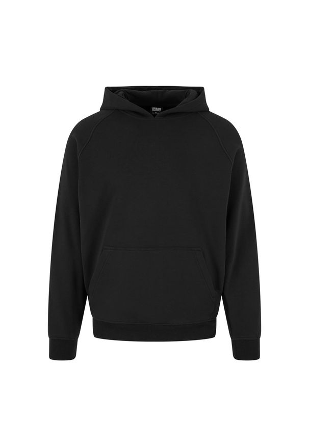 Bluza raglanowa Urban Classics Cosy. Kolor: czarny. Materiał: poliester, bawełna. Długość rękawa: raglanowy rękaw