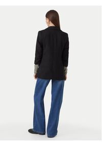 Vero Moda Marynarka Frida 10306404 Czarny Regular Fit. Kolor: czarny. Materiał: syntetyk