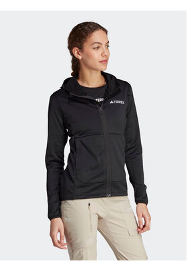 Adidas - adidas Bluza Terrex Xperior IB1823 Czarny Slim Fit. Kolor: czarny. Materiał: syntetyk