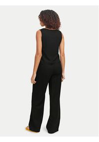 JJXX Top Breeze 12269734 Czarny Relaxed Fit. Kolor: czarny. Materiał: len, wiskoza #6