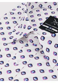 Pako Lorente - PAKO LORENTE – Koszula męska w mikrowzór. Materiał: bawełna, elastan. Długość rękawa: długi rękaw. Długość: długie #5