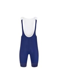 KEADA SPORTS - Damskie spodnie kolarskie z szelkami Essential – Granatowe. Kolor: niebieski. Długość: długie. Sport: kolarstwo