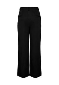 Pieces Spodnie materiałowe Thelma 17137934 Czarny Relaxed Fit. Kolor: czarny. Materiał: syntetyk