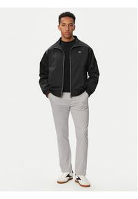 Karl Lagerfeld - KARL LAGERFELD Kurtka przejściowa 505003 563533 Czarny Regular Fit. Typ kołnierza: dekolt w karo. Kolor: czarny. Materiał: syntetyk #6