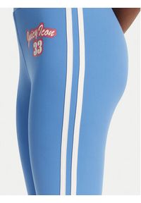 Juicy Couture Legginsy JCSML125405 Niebieski Slim Fit. Kolor: niebieski. Materiał: syntetyk #3