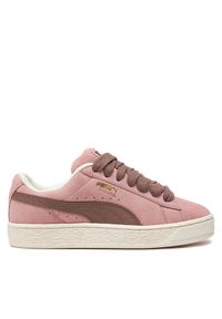 Sneakersy Puma. Kolor: różowy. Model: Puma Suede #1