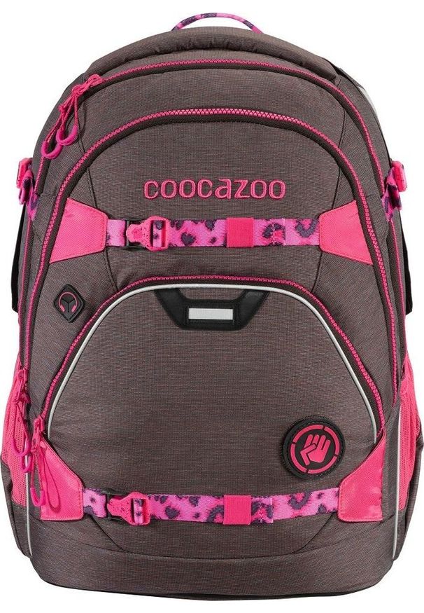 COOCAZOO - Coocazoo Plecak szkolny ScaleRale Mixed Melange 2020 Pink Leo