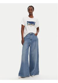 Liu Jo T-Shirt WA5260 JS003 M9445 Biały Regular Fit. Kolor: biały. Materiał: bawełna #5
