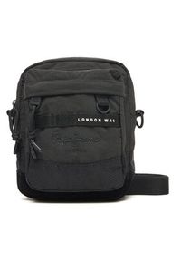 Pepe Jeans Saszetka Heich Bristol PM030874 Czarny. Kolor: czarny. Materiał: materiał #6