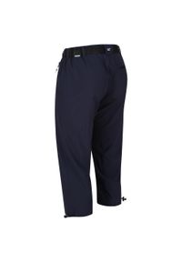 Regatta - Damskie Spodenki Xert Stretch Casual Shorts. Kolor: niebieski. Sport: turystyka piesza