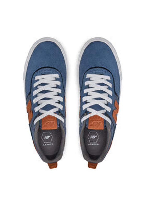 New Balance Sneakersy NM306OLG Niebieski. Kolor: niebieski. Materiał: skóra, zamsz