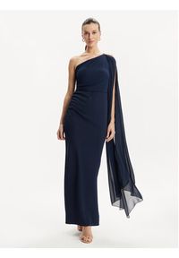 Rinascimento Sukienka wieczorowa CFC0117713003 Granatowy Regular Fit. Kolor: niebieski. Materiał: syntetyk. Styl: wizytowy #3
