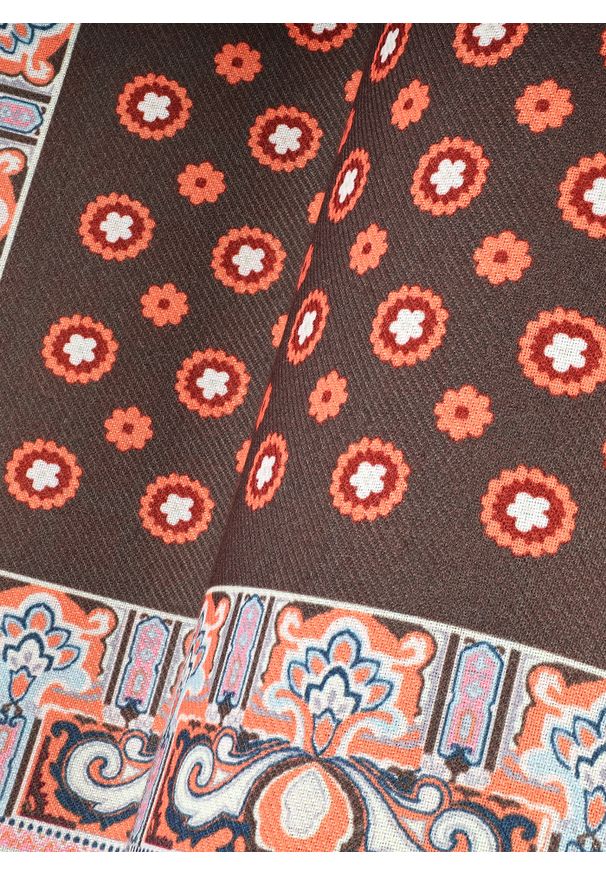 Pako Lorente - PAKO LORENTE - Dwustronna poszetka męska. Materiał: poliester. Wzór: kolorowy