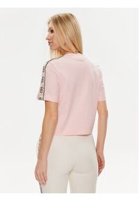 Guess T-Shirt V3RI08 I3Z14 Różowy Regular Fit. Kolor: różowy #3
