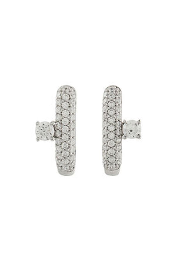 Guess Kolczyki JSBE04 548JW Srebrny. Materiał: metalowe. Kolor: srebrny