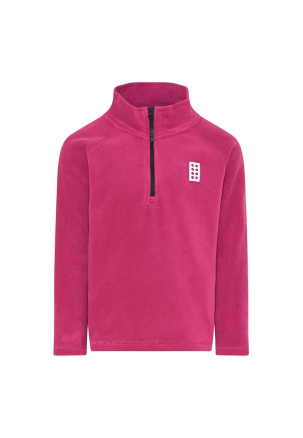 Bluza polarowa dziecięca LEGO Sinclair 702. Kolor: różowy. Materiał: polar