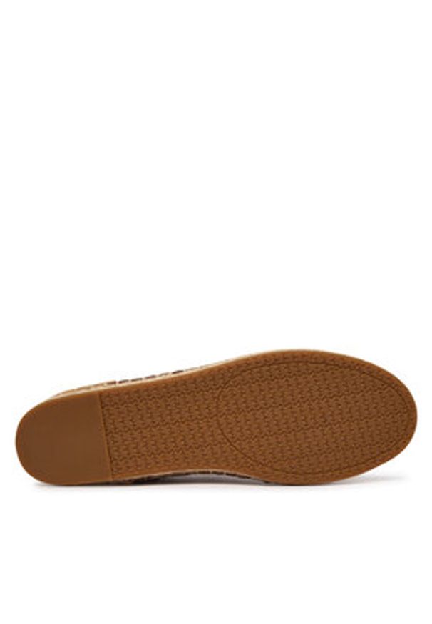 MICHAEL Michael Kors Espadryle Ollie 43S6SCFS1S Brązowy. Kolor: brązowy. Materiał: zamsz, skóra